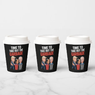 Gobelets En Papier Trump, il est temps de sortir les poubelles 