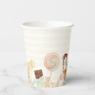 Gobelets En Papier Two Sweet 2nd Birthday Candy Party Paper Cups