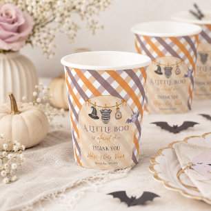 Gobelets En Papier Une petite fée Halloween Linge de bébé Shower