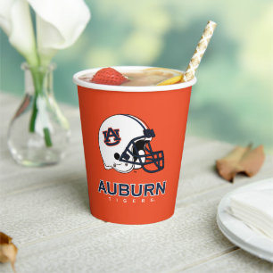 Gobelets En Papier Université d'Auburn   Auburn Football