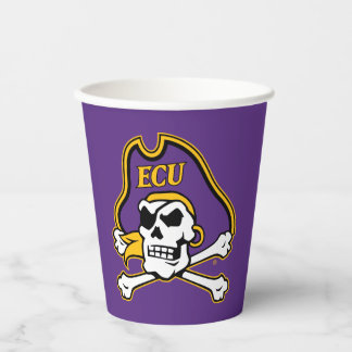 Gobelets En Papier Université de Caroline de l'Est | Pirates écus