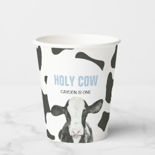 Gobelets En Papier Vache sacrée, je suis des tasses en papier à impre