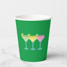 Verres Margarita Coupes de fête