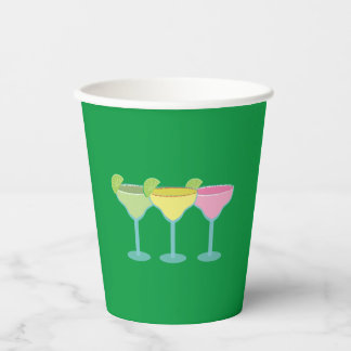 Gobelets En Papier Verres Margarita Coupes de fête