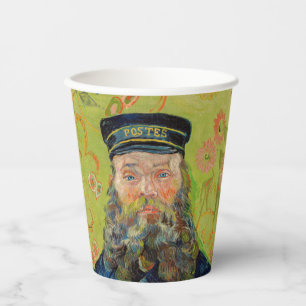 Gobelets En Papier Vincent Van Gogh - Postman Joseph Roulin
