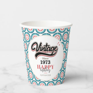 Gobelets En Papier Vintage depuis - 1973