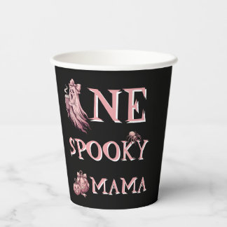 Gobelets En Papier Vintage Rose Une Maman Effrayante Coquette Café Fa