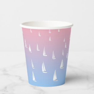 Gobelets En Papier Voiliers de course en haute mer