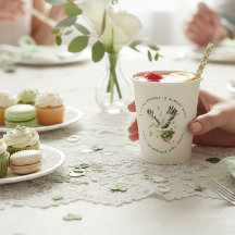 Watercolor Little Sprout stork Baby Shower