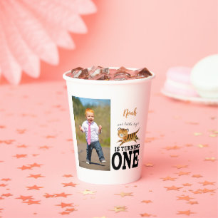 Gobelets En Papier Wild One Jungle Tiger 1er anniversaire