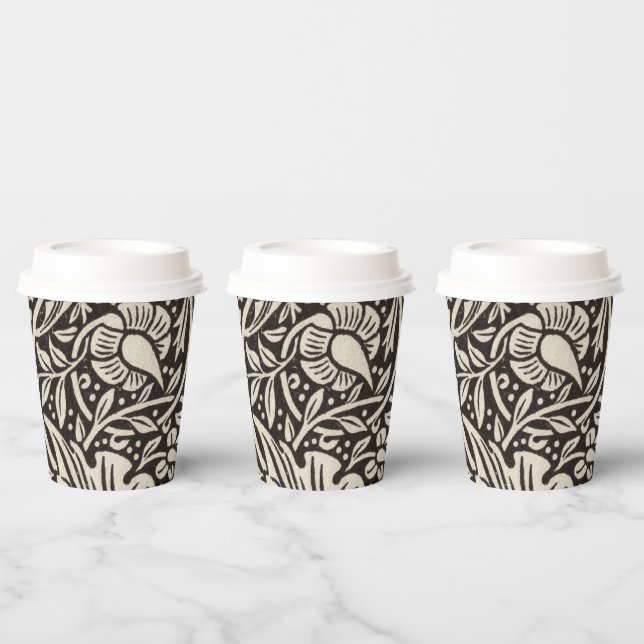 Gobelets En Papier William Morris Daffodil Papier peint floral (Multi)