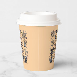 Gobelets jetables ou en papier pour Noël