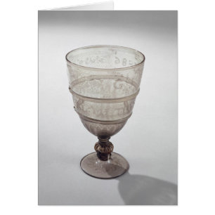 Goblet by Jacopo Verzelini, 1586