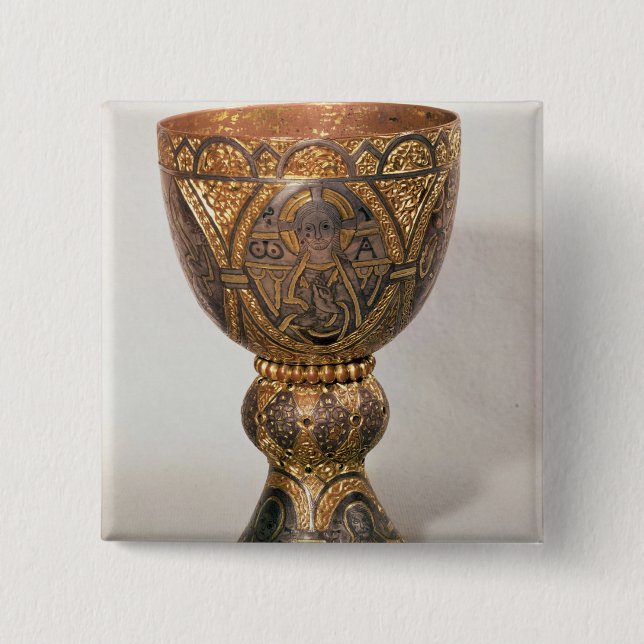 Goblet, pillaged from Turkey 2 Inch Square Button (Front)