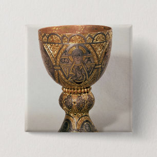 Goblet, pillaged from Turkey 2 Inch Square Button