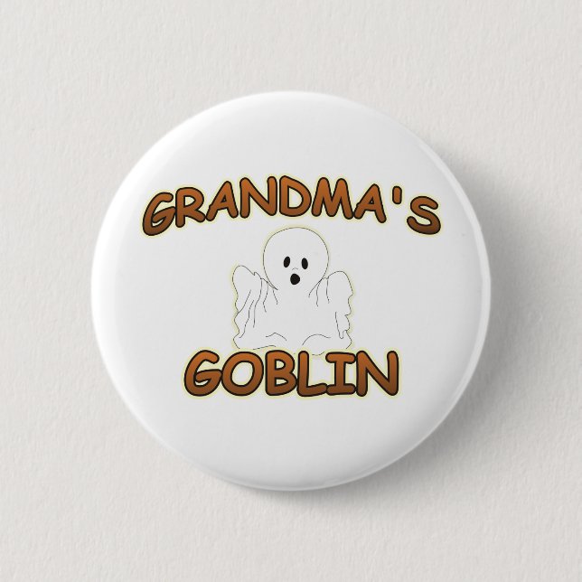 GOBLIN GRANDMA BOY.png 2 Inch Round Button (Front)