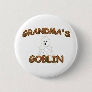 GOBLIN GRANDMA GIRL.png 2 Inch Round Button