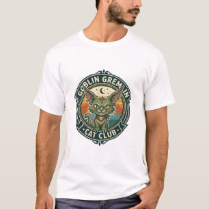 Goblin Gremlin Cat Cute Kitty Design - Goblin Grem T-Shirt