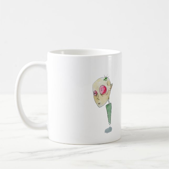 Goblin Guy Coffee Mug (Left)