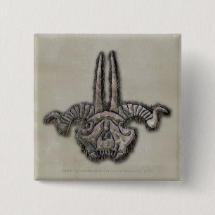 Goblin King Staff Icon 2 Inch Square Button