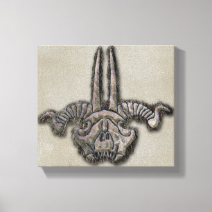 Goblin King Staff Icon Canvas Print