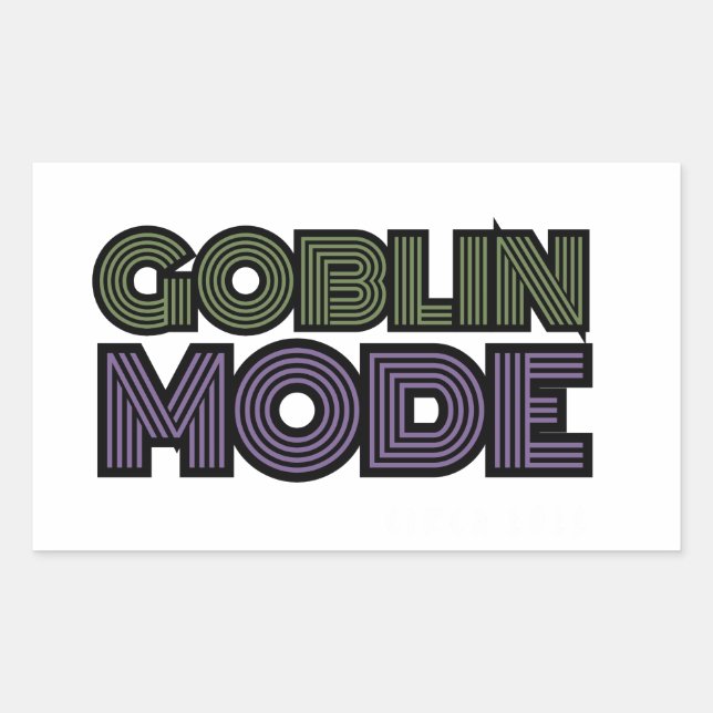 Goblin Mode Circa 2022 Sticker (Front)