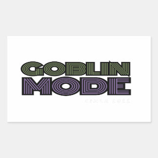 Goblin Mode Circa 2022 Sticker