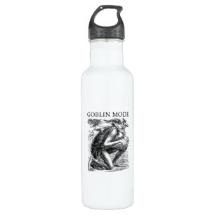 Goblin Mode Goblincore Vintage Aesthetic Funny Off 710 Ml Water Bottle