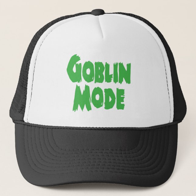 GOBLIN MODE TRUCKER HAT (Front)