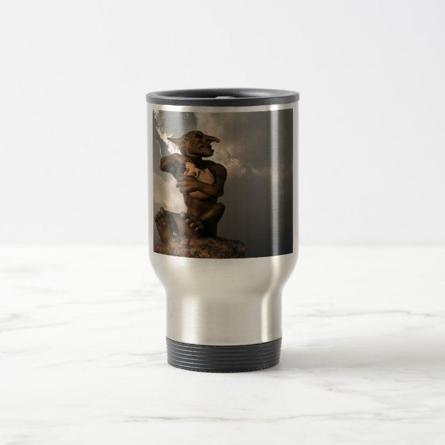 Goblin Popcorn Travel Mug (Center)