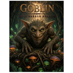 Goblin Rootwarren Hollow Dark Cinema Postcard