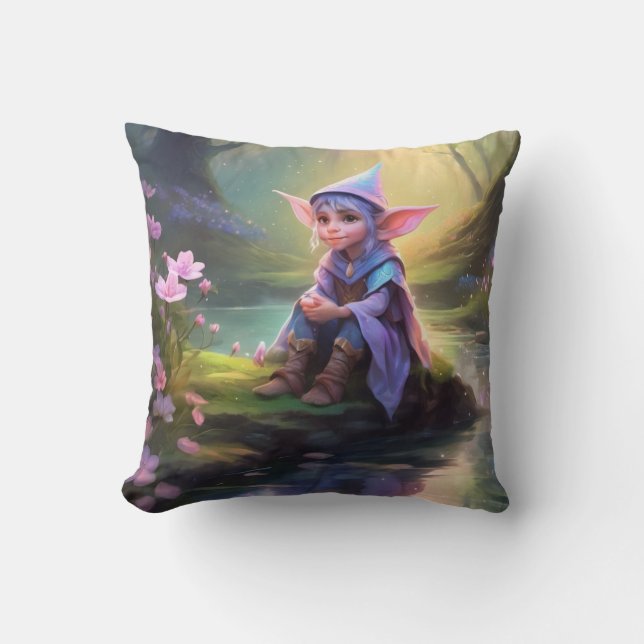 Goblin Throw Pillow (Front)