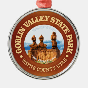 Goblin Valley SP Metal Ornament