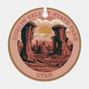 Goblin Valley State Park, Utah  Metal Ornament