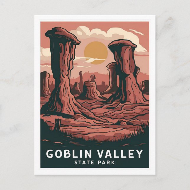 Goblin Valley State Park, Utah Postcard (Front)