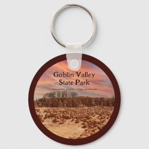 Goblin Valley State Park Utah Souvenir Gift Keychain