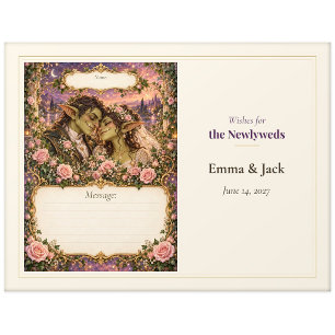 Goblin Wedding Guest Book Wishes Postcard