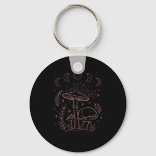 Goblincore Aesthetic Academia Cottagecore Mushroom Keychain