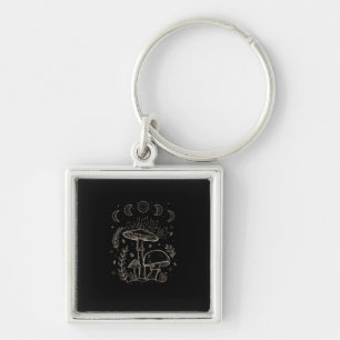 Goblincore Aesthetic Academia Cottagecore Mushroom Keychain