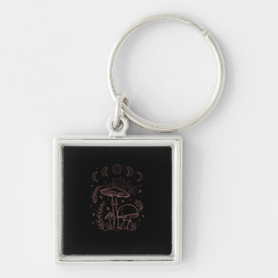 Goblincore Aesthetic Academia Cottagecore Mushroom Keychain