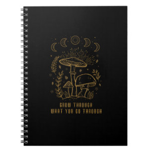 Goblincore Aesthetic Academia Cottagecore Mushroom Notebook