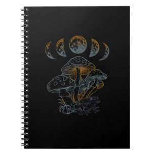 Goblincore Aesthetic Academia Cottagecore Mushroom Notebook