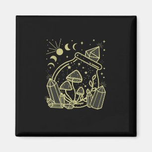 Goblincore Aesthetic Cottagecore Academia Mushroom Magnet