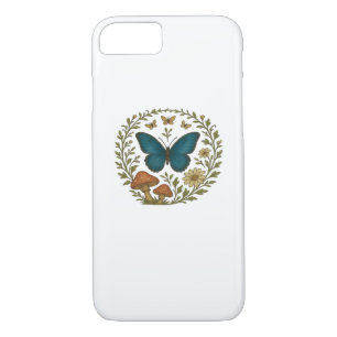 Goblincore Butterfly Fairycore Botanical Apparel C Case-Mate iPhone Case