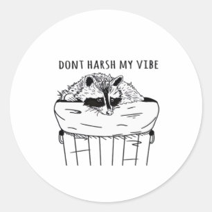 Goblincore Dont Harsh My Vibe Classic Classic Round Sticker