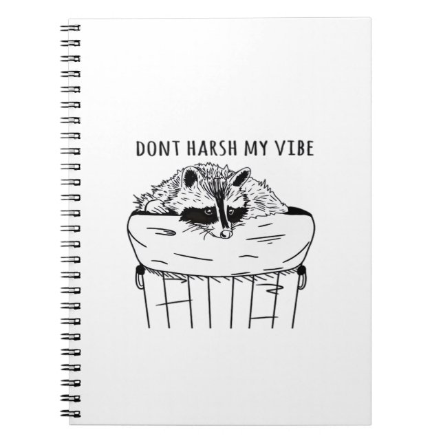 Goblincore Dont Harsh My Vibe Classic Notebook (Front)