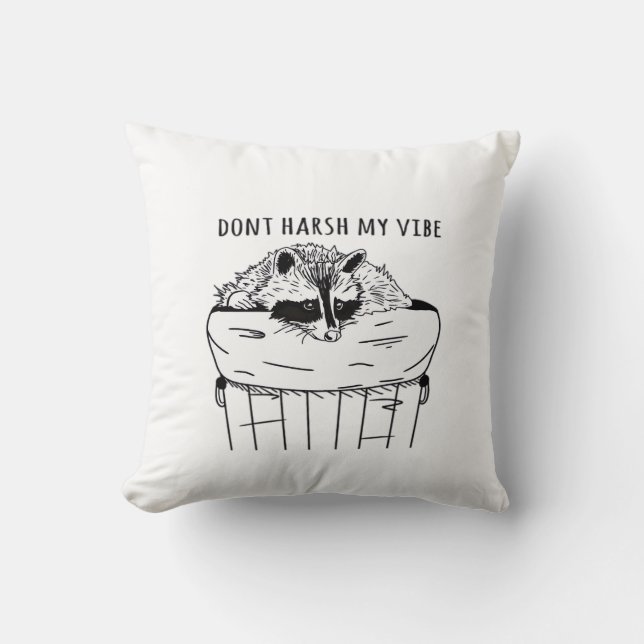 Goblincore Dont Harsh My Vibe Classic Throw Pillow (Front)