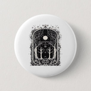 Goblincore Fantasy Gate To  Classic 2 Inch Round Button