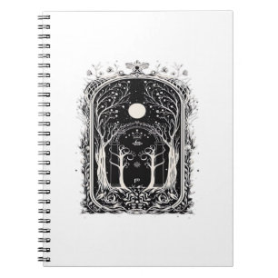 Goblincore Fantasy Gate To Classic Notebook