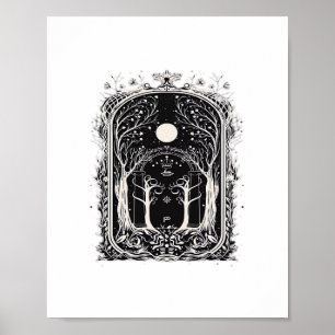 Goblincore Fantasy Gate To Classic Poster